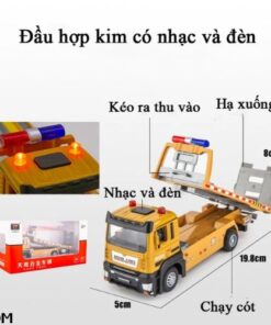 Đồ chơi mô hình xe tải cứu hộ